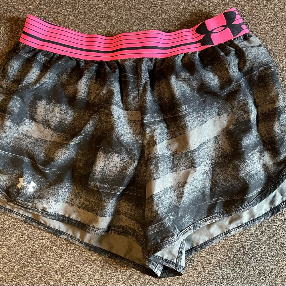 Under Armor running shorts